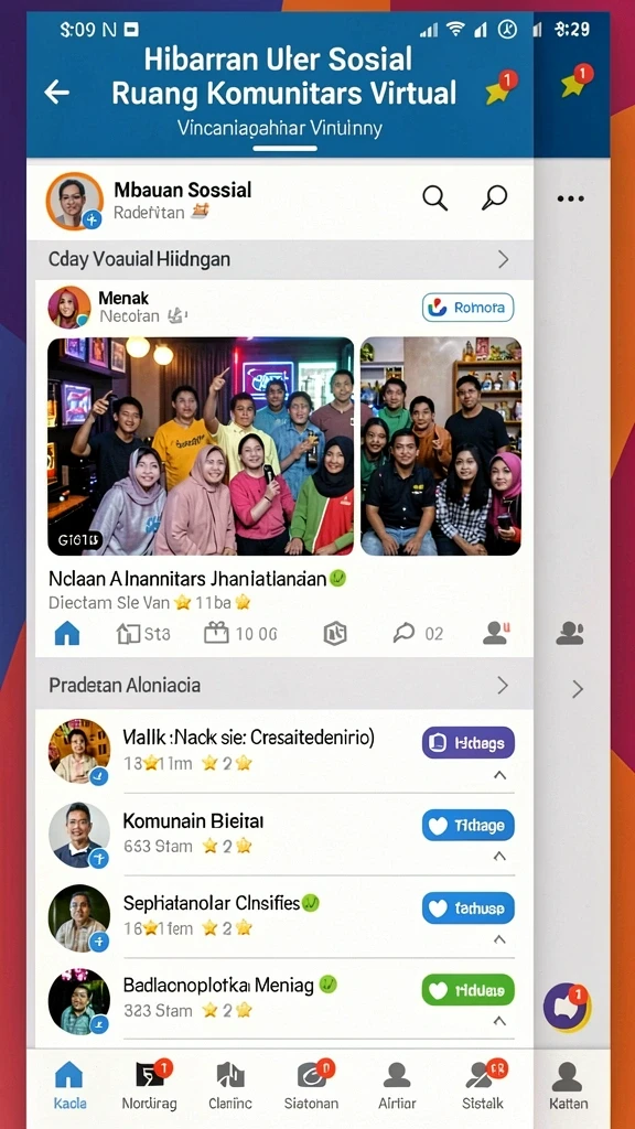 666i - Tampilan antarmuka yang intuitif dan mudah digunakan.