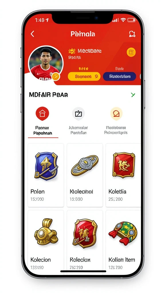 7game - Antarmuka pengguna yang sederhana dan mudah dinavigasi.