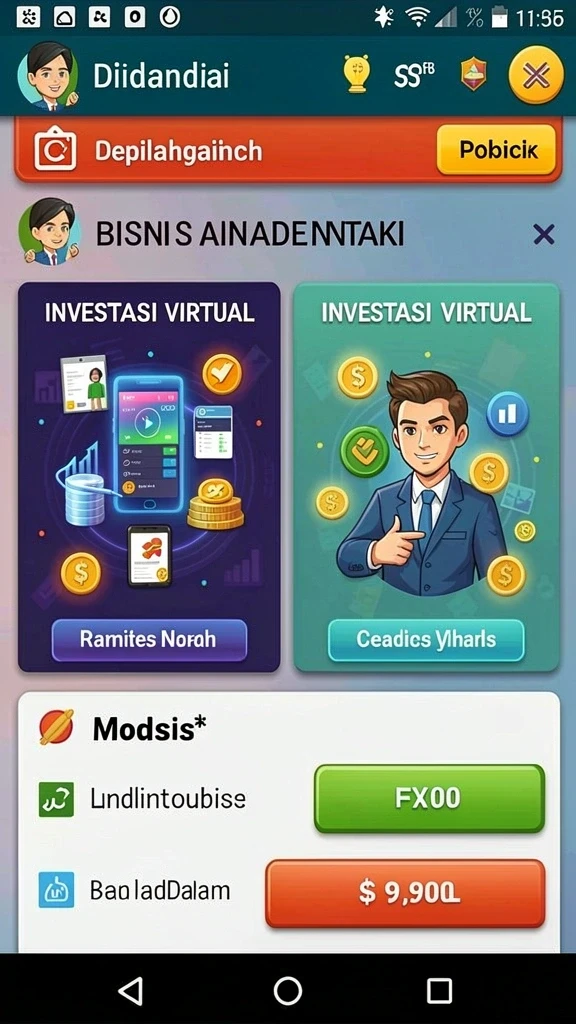 pp444 - Level yang penuh tantangan dan rintangan seru.