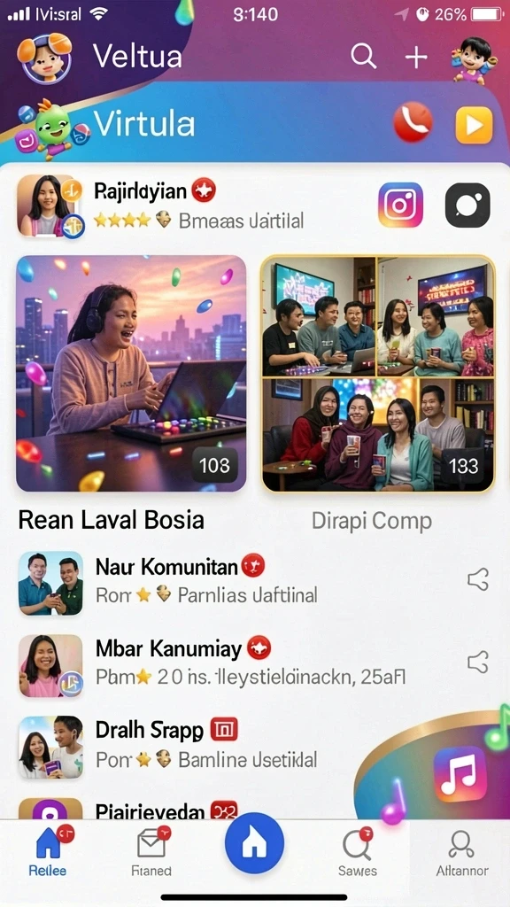 rajajuara - Karakter-karakter unik dengan keterampilan khusus.