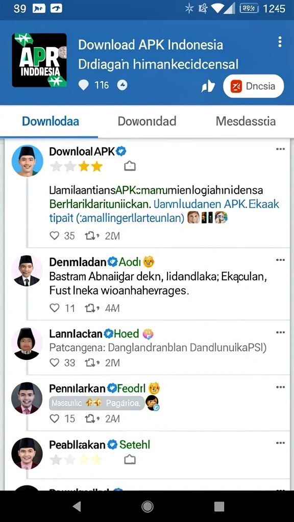 rajawali55 - Desain antarmuka yang intuitif dan menarik.