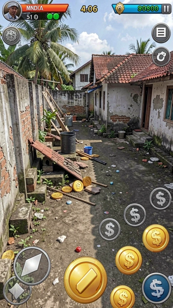 serubet - Tampilan awal yang penuh warna dan menarik.